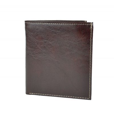 Kožená peňaženka s bohatou výbavou č.8334 v hnedej farbe (1)