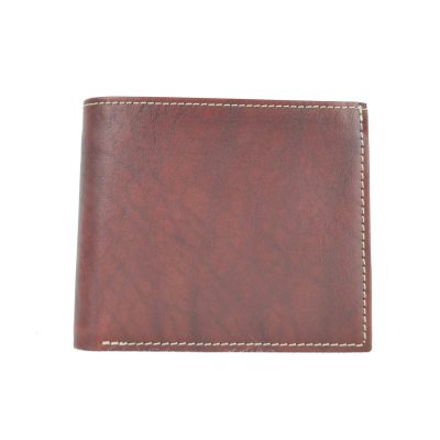 Luxusná peňaženka z pravej kože č.7942 v bordovej farbe (2)