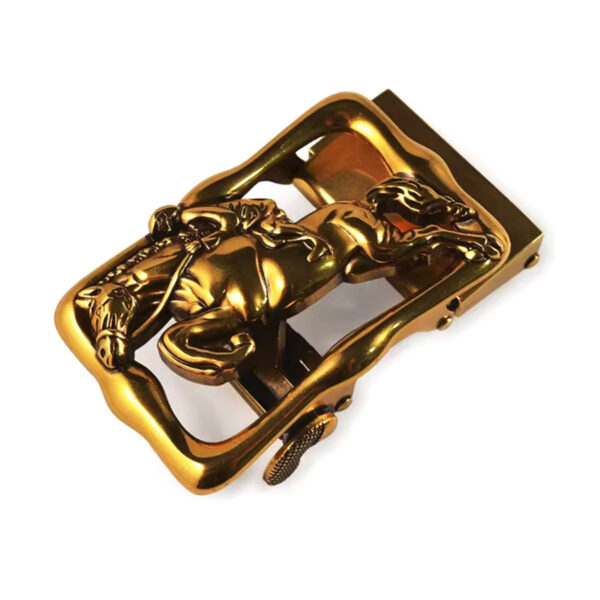 Automatická kovová pracka GOLD HORSE pre remene so šírkou 3.5cm