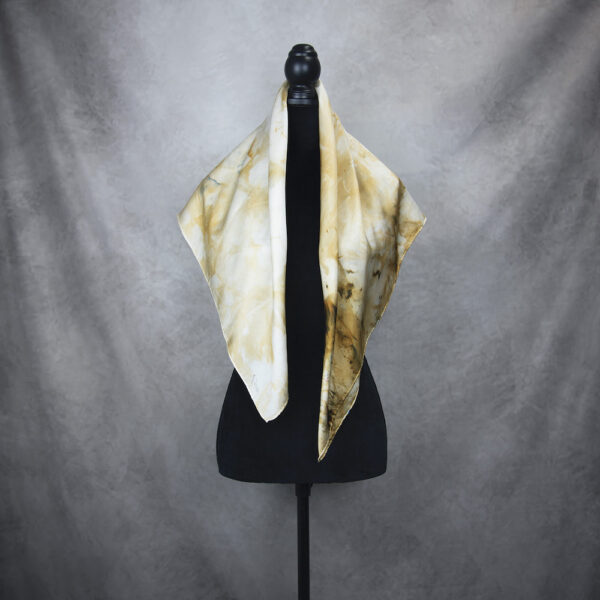 Hodvábna šatka LIMITED_113, Ručná výroba na Slovensku, 90 x 90cm - Image 3