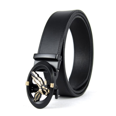 Opasok z pravej kože s automatickou prackou HAWK