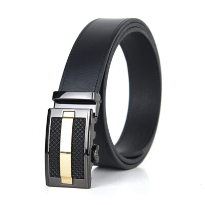 Opasok z pravej kože s automatickou prackou HASHTAG