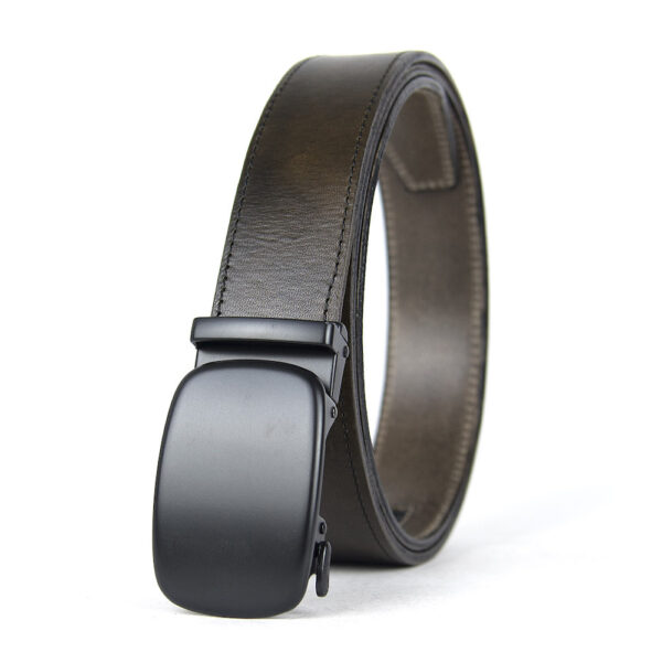 Opasok z pravej kože s automatickou prackou BLACK STANDARD - Image 5
