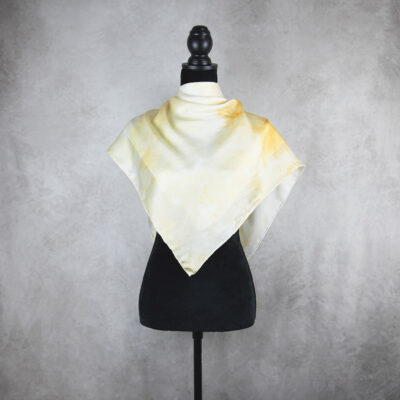 Hodvábna šatka LIMITED_228, Ručná výroba na Slovensku, 90 x 90cm