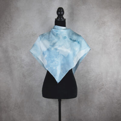 Hodvábna šatka LIMITED_259, Ručná výroba na Slovensku, 90 x 90cm