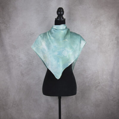 Hodvábna šatka LIMITED_267, Ručná výroba na Slovensku, 90 x 90cm