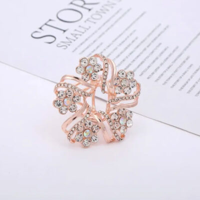 Ozdoba pre šále a šatky so sklíčkami