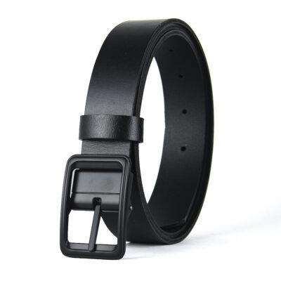 Kožený opasok BLACKFORGE, šírka 3.3cm, Ručná výroba na Slovensku