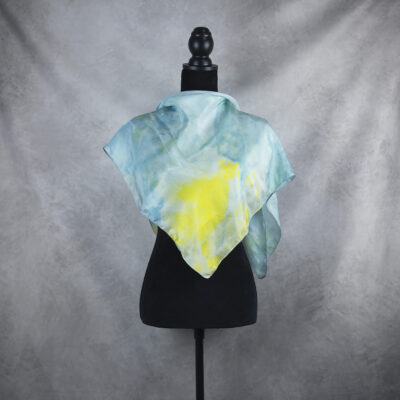 Hodvábna šatka VZOR_57, 85 x 90cm, Vyrobené na Slovensku